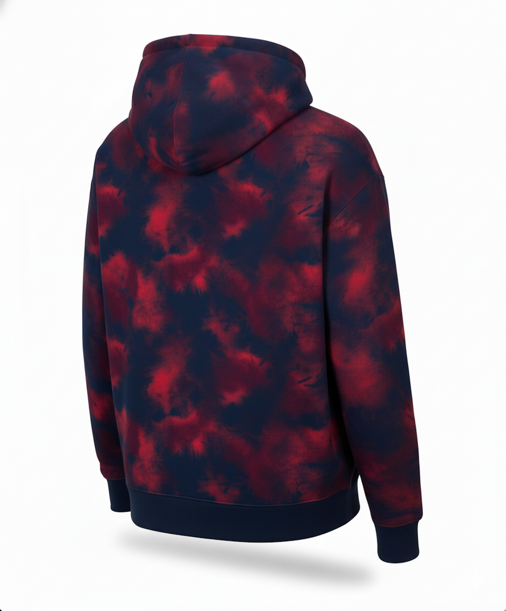 U. S. Soccer Anthem Hoodie (Red/Navy Print)