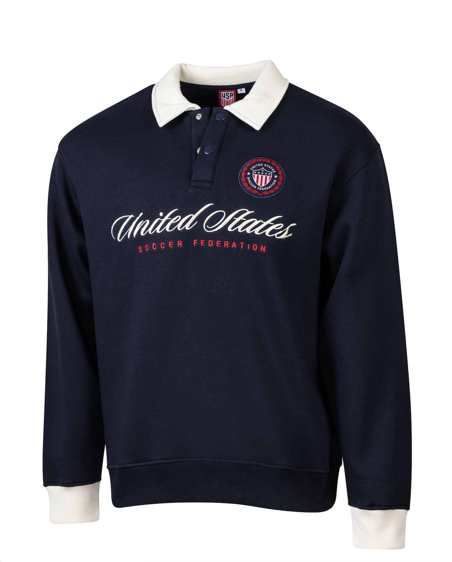 U.S. Soccer Classic Rugger Sweatshirt (navy)