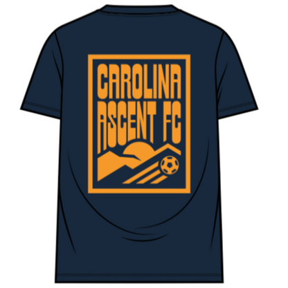 Mountain Ascent (Navy) Unisex Adult Tshirt