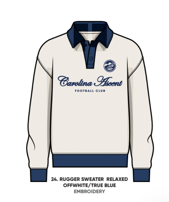 Ascent (Cream) Unisex Adult Rugger Relaxed