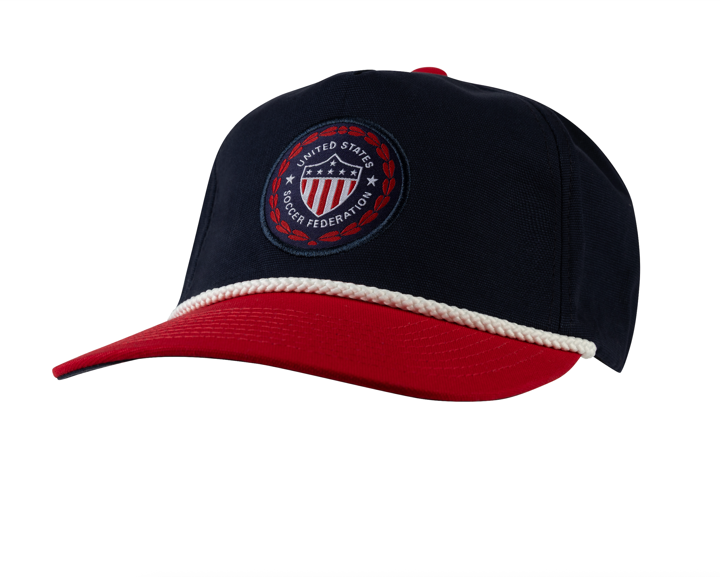 U. S. Soccer Officially Licensed - Navy/Red Rope