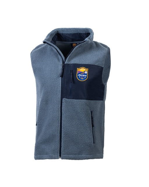 Heavy Pile Vest (Oxford Blue)