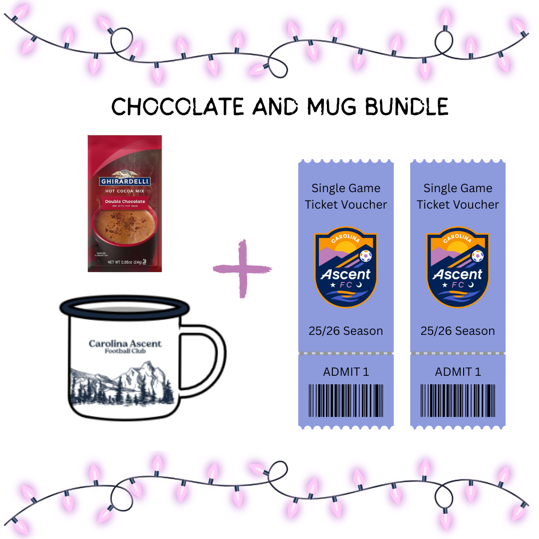 BUNDLE: Hot Chocolate + Mug + 2 Ticket Vouchers