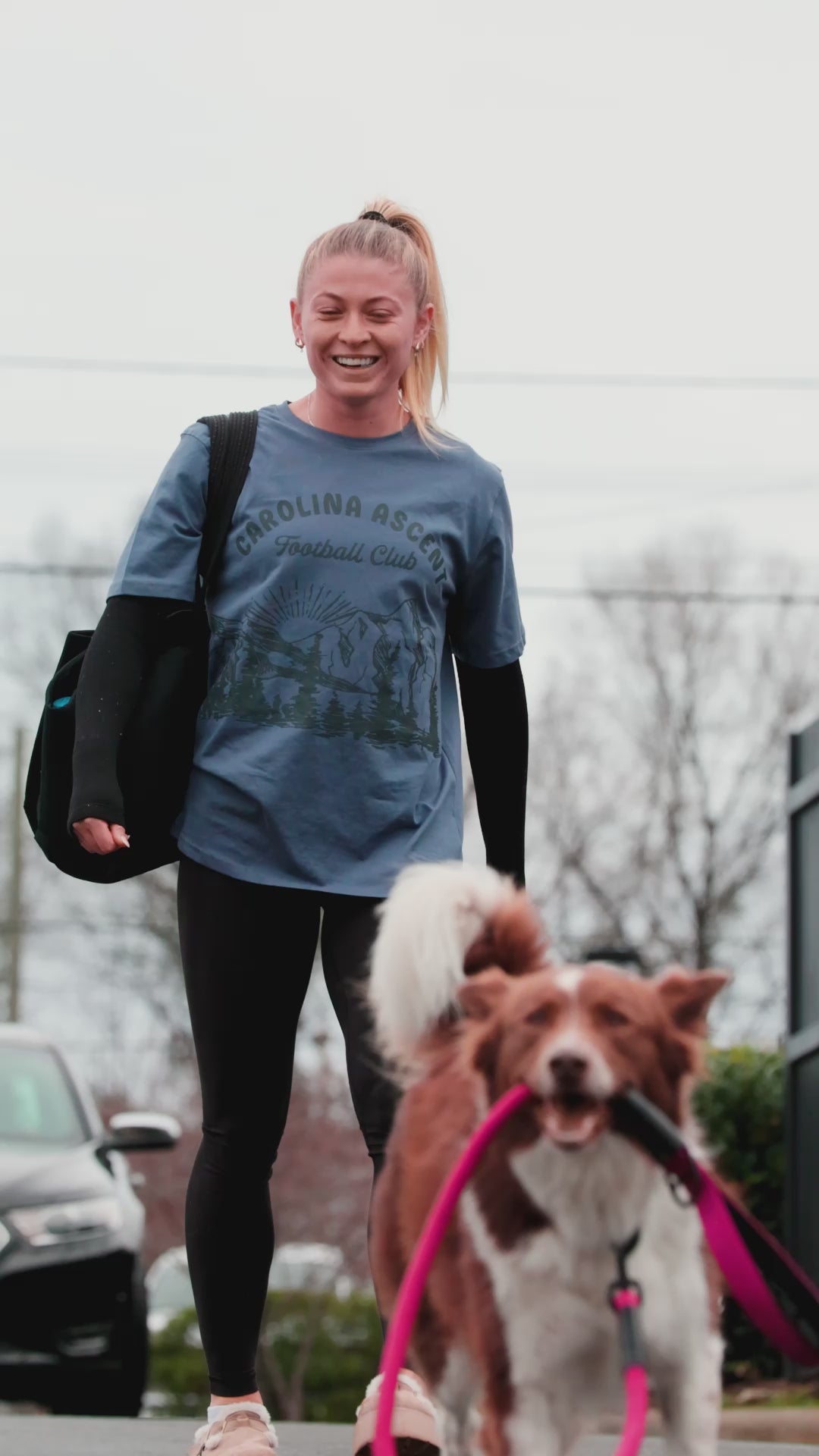 Mountainscape (Oxford Blue) Unisex Shirt